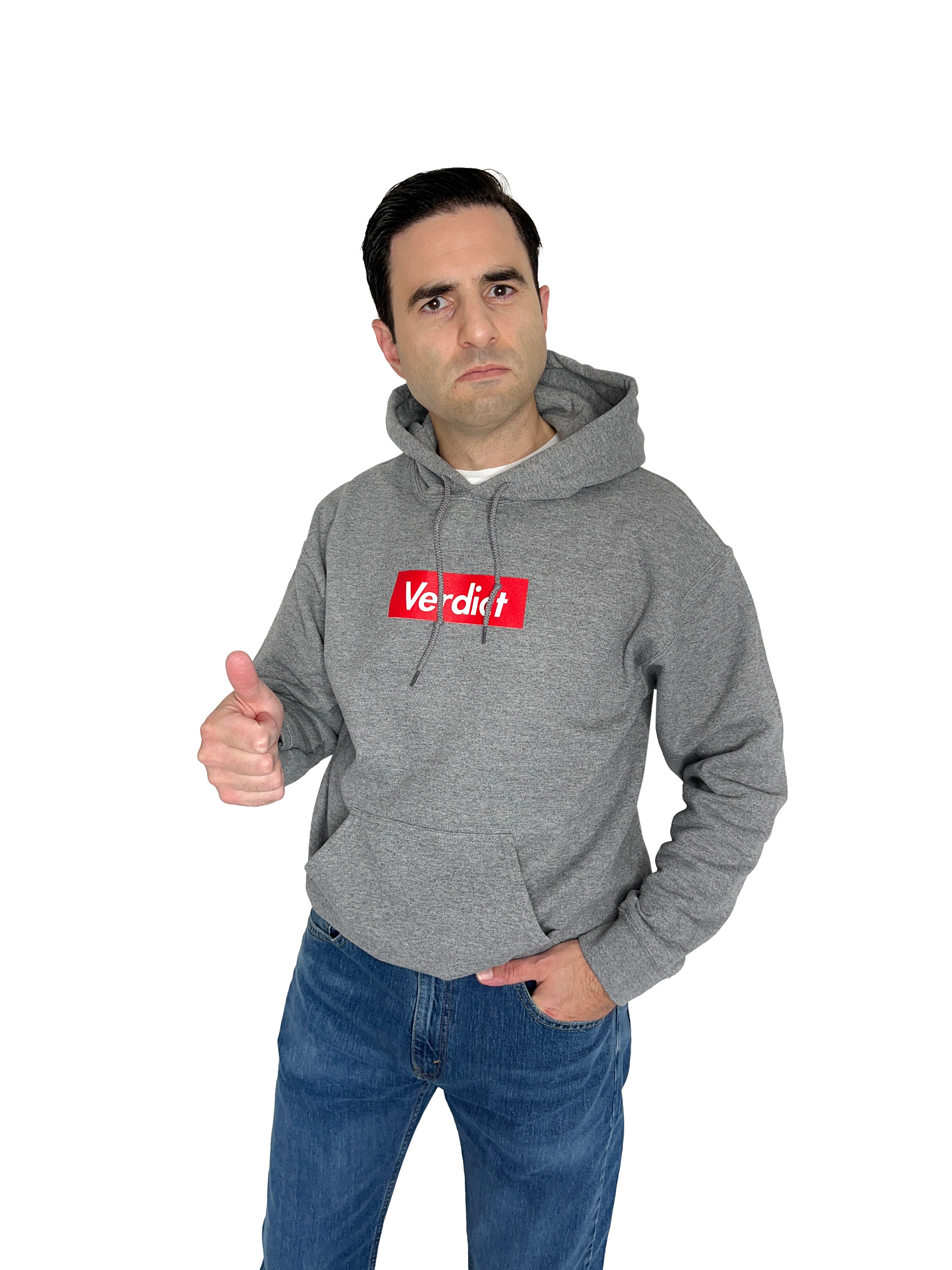 Gray Verdict Hoodie (PRE-ORDER)