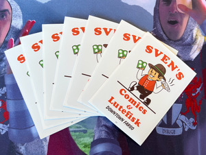 Sven's Comics & Lutefisk Card Sleeves - MTGRemy (100 Count)
